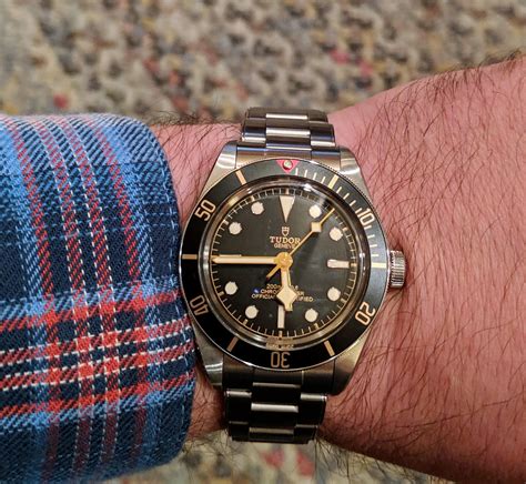 tudor royal black bay watch